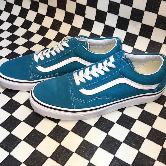 vans old skool enamel blue